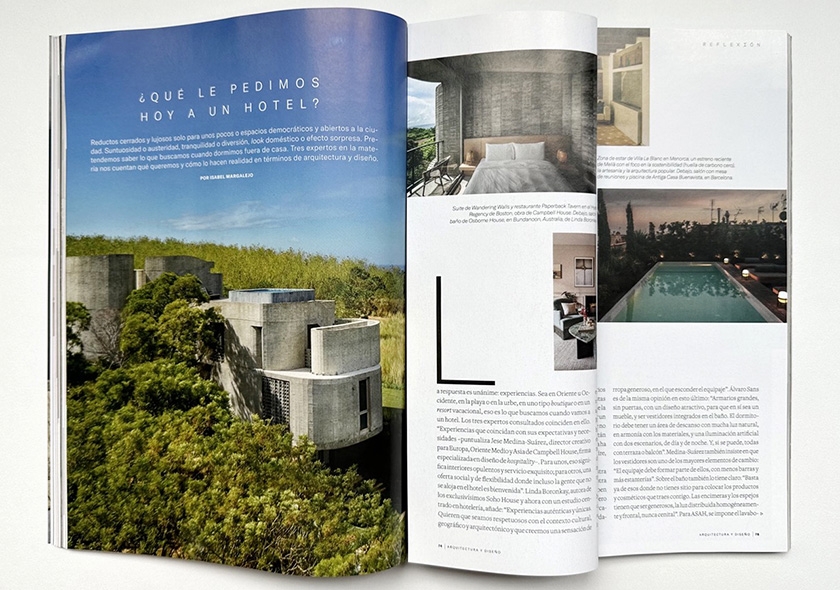 Arquitectura Diseño Magazine．報導灣臥
